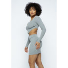 2 Way Zipper Mini Skirt Set-Women - Apparel - Dresses - Cocktail-NXTLVLNYC
