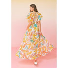 A Printed Woven Maxi Cover Up-Dresses-NXTLVLNYC