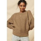 A Ribbed Knit Sweater-NXTLVLNYC