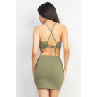 Asymmetrical Cross Back Top & Skirts Set-Dresses-NXTLVLNYC