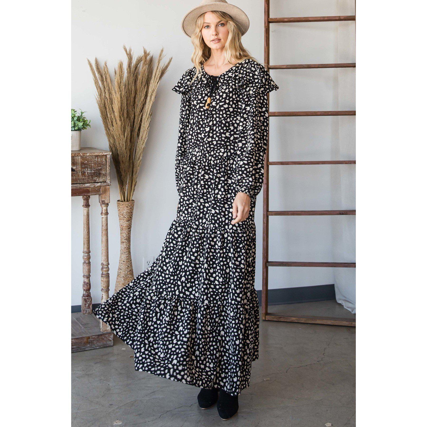 Bohemian Maxi Dress-NXTLVLNYC