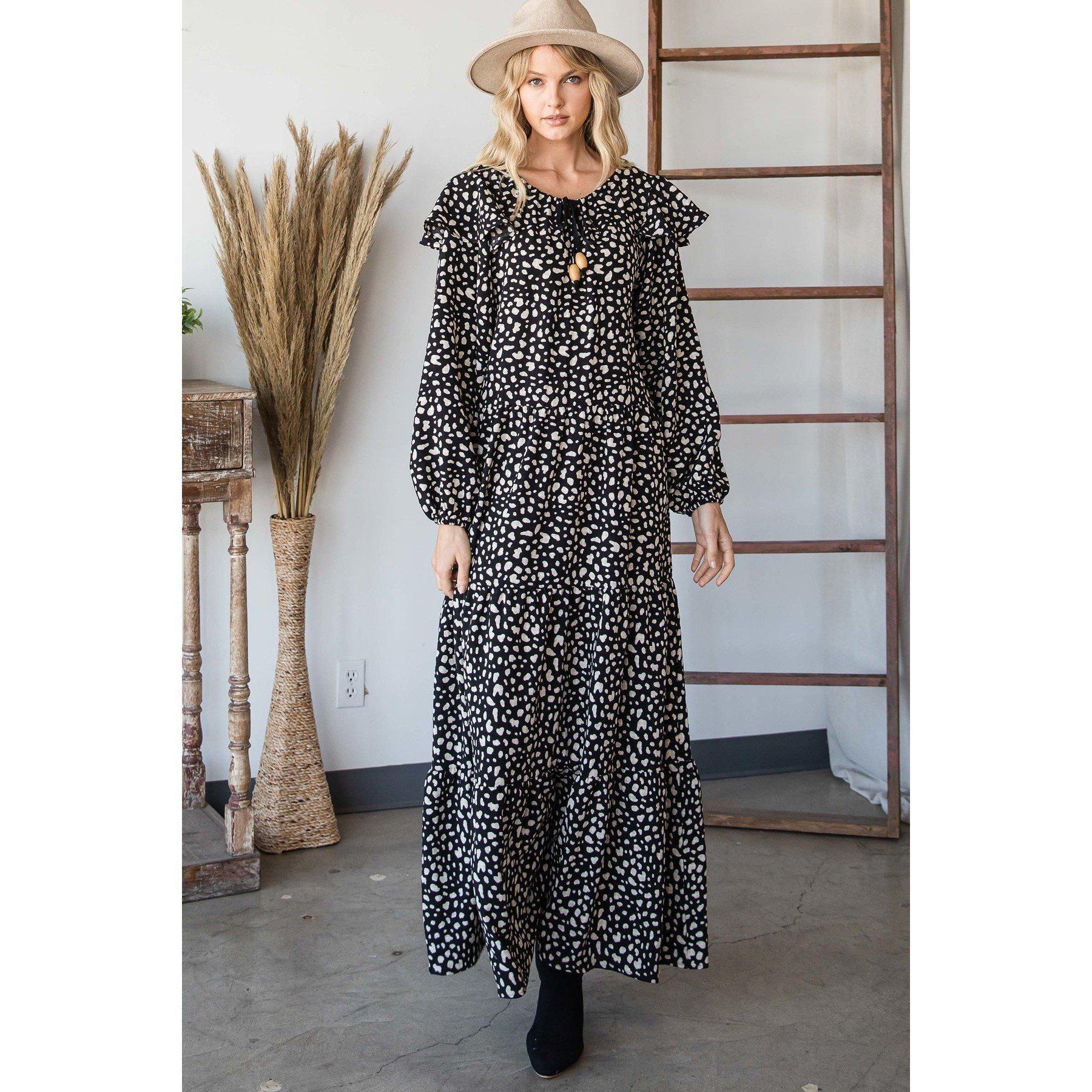 Bohemian Maxi Dress-NXTLVLNYC