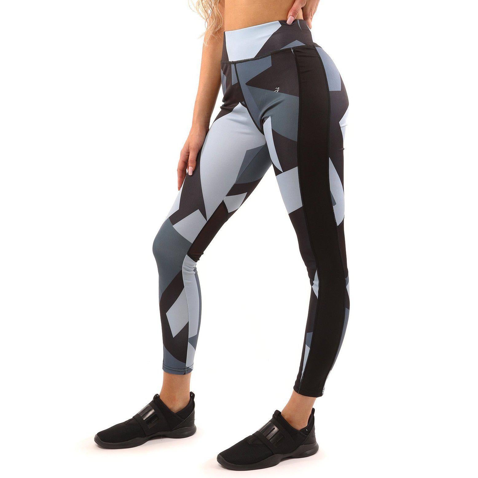 Bondi Leggings - Black/Grey-Women - Apparel - Activewear - Leggings-NXTLVLNYC