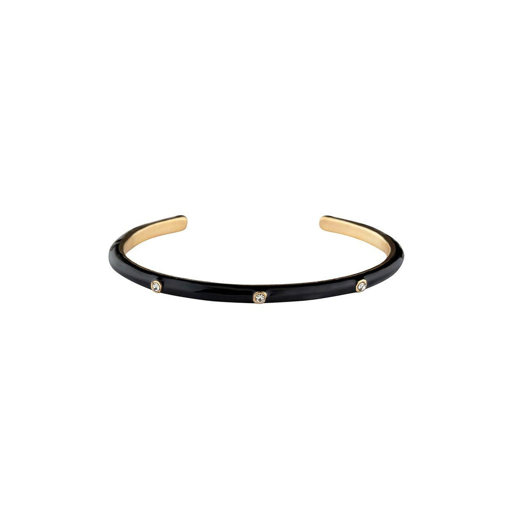 Color Metal Rhinestone Cuff Bracelet-Bracelets-NXTLVLNYC