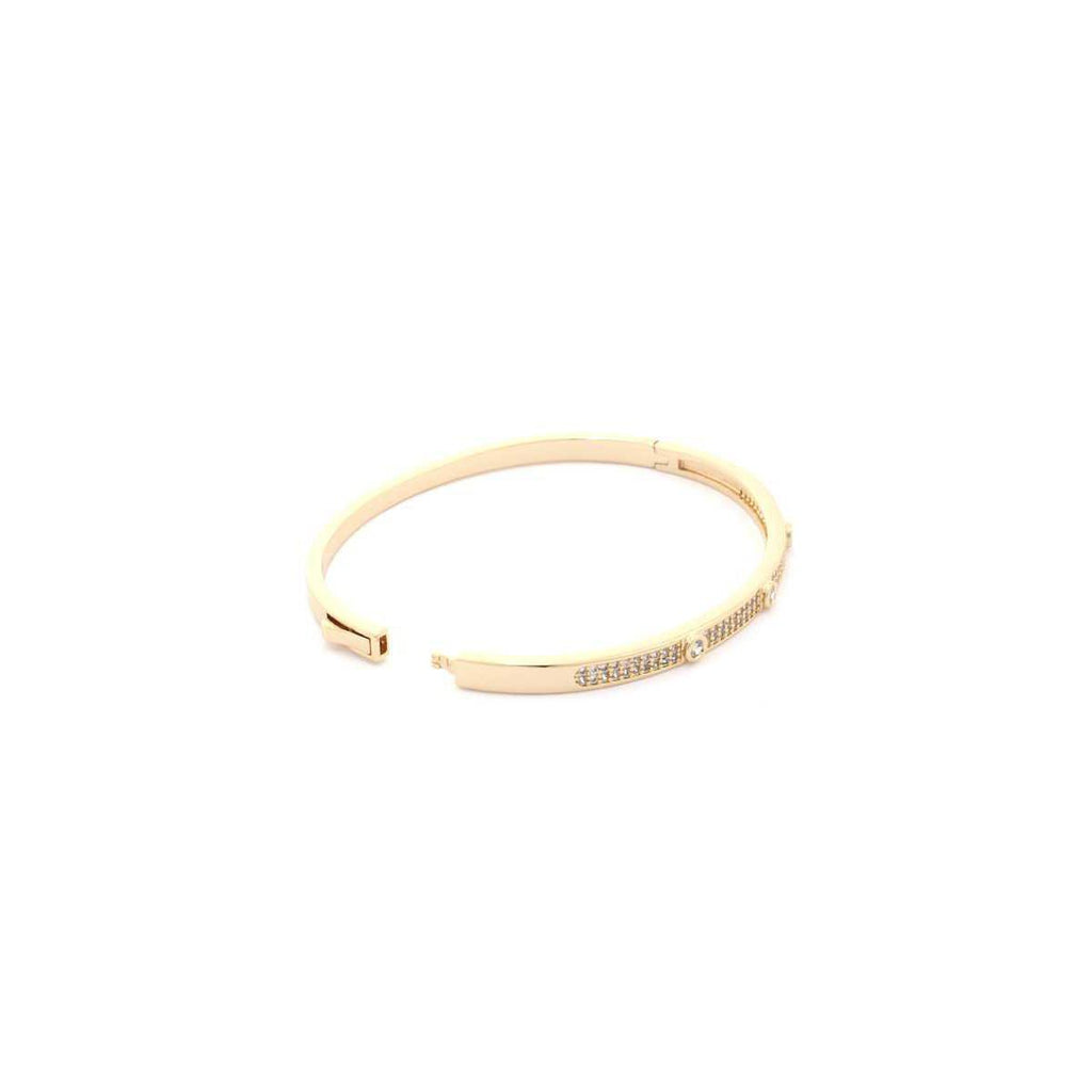 Cubic Zirconia Encrusted Bracelet-Jewelry & Accessories - Bracelets & Bangles-NXTLVLNYC