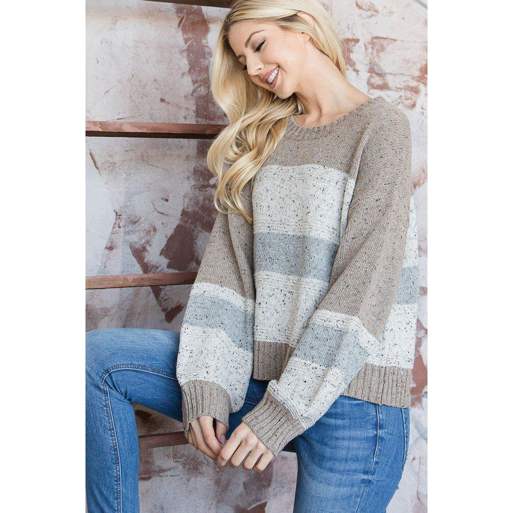 Cute Knit Sweater-Clothing Sweaters-NXTLVLNYC