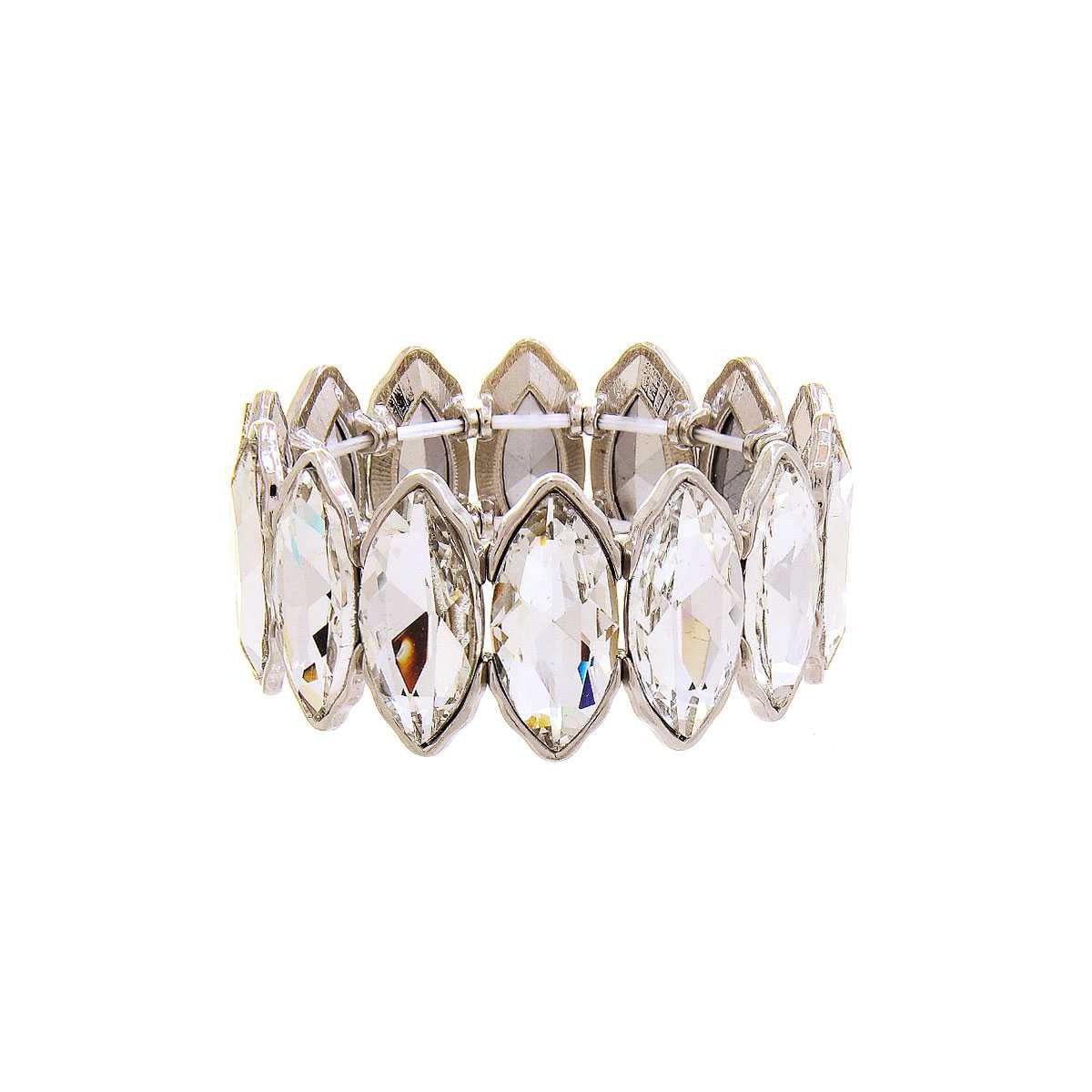 Fashion Oval Rhinestone Style Bracelet-NXTLVLNYC