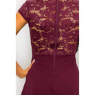 Floral Sheer Lace Combo Romper-Women - Apparel - Dresses - Cocktail-NXTLVLNYC