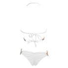 Gina Wrap Top & Skimpy Bottom - White-Sports & Entertainment - Swimming - Bikinis Set-NXTLVLNYC
