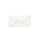 Iridescent Circle Gold Dipped Necklace-Necklace-NXTLVLNYC