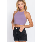 Lace Up Open Cross Back Crop Cami-NXTLVLNYC