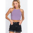 Lace Up Open Cross Back Crop Cami-NXTLVLNYC