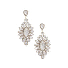 Marquise Rhinestone Dangle Earring-NXTLVLNYC