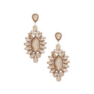 Marquise Rhinestone Dangle Earring-NXTLVLNYC