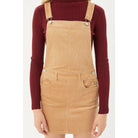 Overall Dress W/ Adjustable Straps, Belt Loops, And Two Front And Back Pockets-NXTLVLNYC