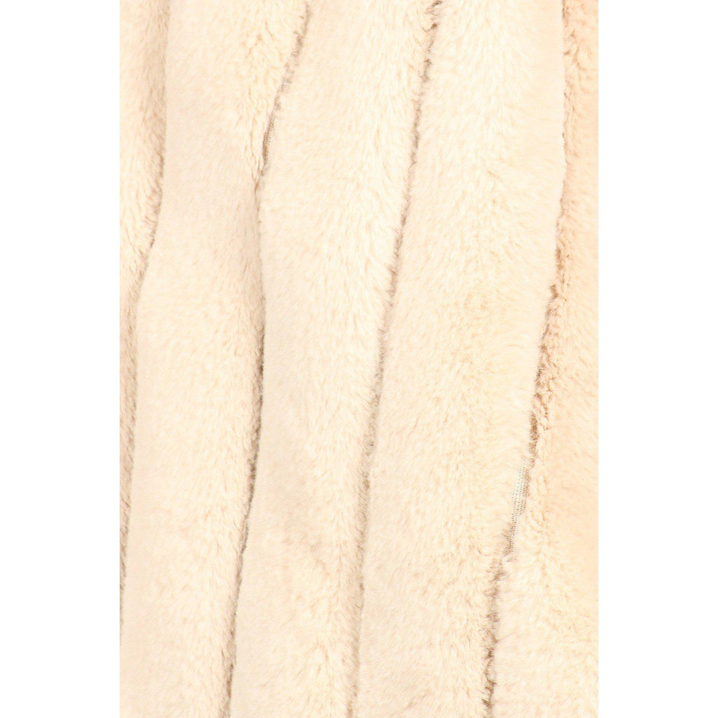 Plus Size Faux Fur Vest Jacket With Open Front, Hi-lo Hem, And Pockets-NXTLVLNYC