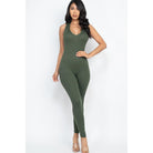 Racer Back Bodycon Jumpsuit-NXTLVLNYC