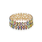 Rectangle Rhinestone Stretch Bracelet-NXTLVLNYC