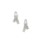 Rhinestone Awarness Bow Earring-NXTLVLNYC