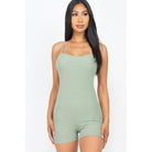 Ribbed Sleeveless Back Cutout Bodycon Active Romper-NXTLVLNYC