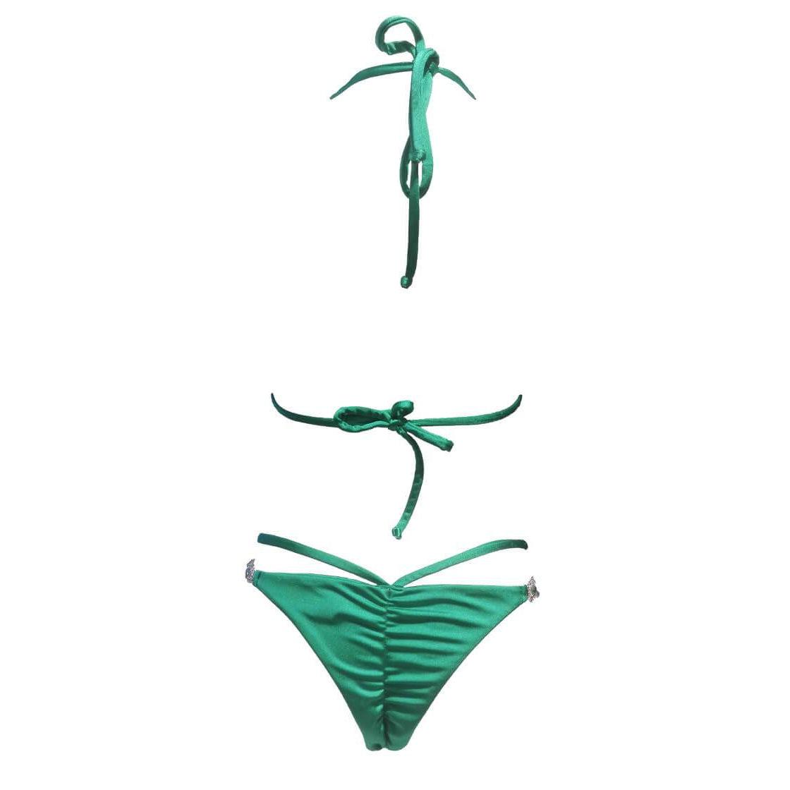 Shanel Triangle Top & Tango Bottom - Green-Sports & Entertainment - Swimming - Bikinis Set-NXTLVLNYC