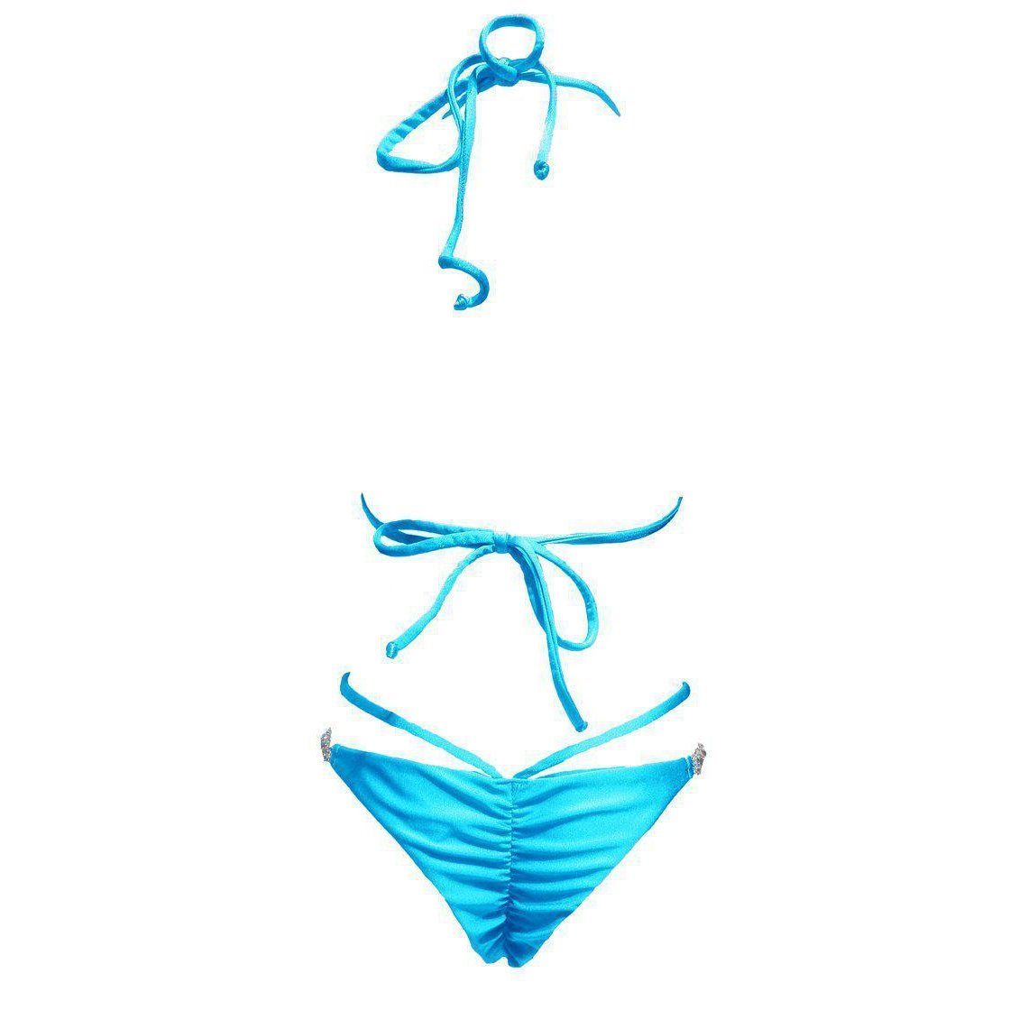 Shanel Triangle Top & Tango Bottom - Turquoise-Sports & Entertainment - Swimming - Bikinis Set-NXTLVLNYC