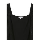 Shirring Sleeve Stylish Bodysuit-NXTLVLNYC