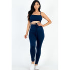 Solid Tie Front Cut Out Jumpsuit-NXTLVLNYC