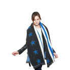 Stars & Stripe Oversized Scarf-NXTLVLNYC