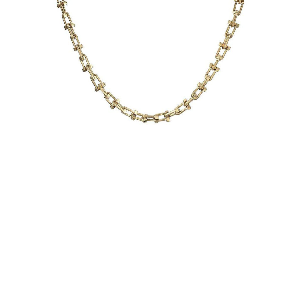 Stylish Chain Link Necklace-Accessories Necklaces-NXTLVLNYC