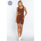 Suave Cut-out Seamless Romper-NXTLVLNYC