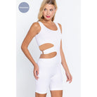 Suave Cut-out Seamless Romper-NXTLVLNYC