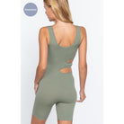 Suave Cut-out Seamless Romper-NXTLVLNYC
