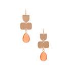 Teardrop Gem Multi Shape Dangle Earring-NXTLVLNYC