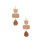 Teardrop Gem Multi Shape Dangle Earring-NXTLVLNYC