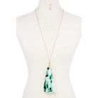 Tye Dye Fabric Tassel Necklace-Jewelry & Accessories - Necklaces & Pendants-NXTLVLNYC