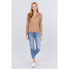 Viscose Henley Sweater-Clothing Tops-NXTLVLNYC