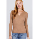 Viscose Henley Sweater-Clothing Tops-NXTLVLNYC